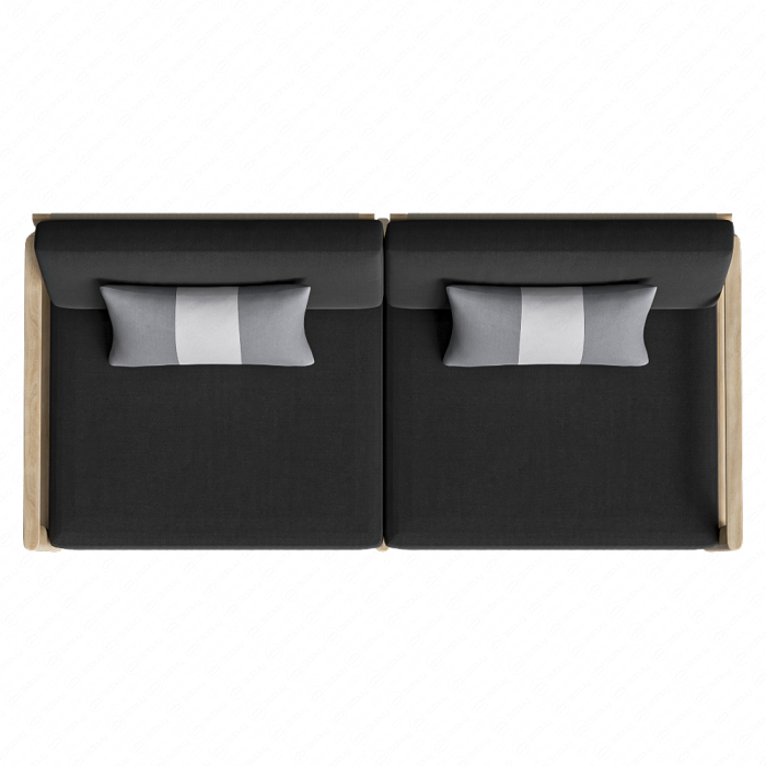 Диван 72 MESA TEAK Restoration Hardware