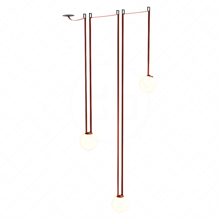 Светильник подвесной Plusminus Spheres от Vibia
