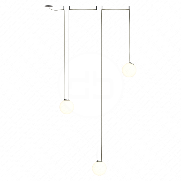 Светильник подвесной Plusminus Spheres от Vibia