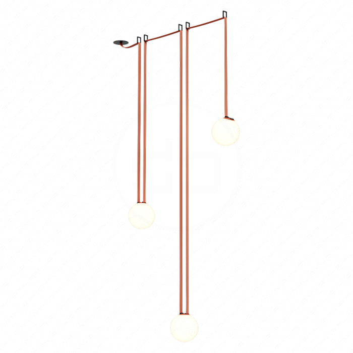 Светильник подвесной Plusminus Spheres от Vibia