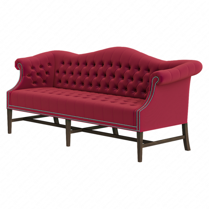 Диван Bright Chair Camelback красный Диван Bright Chair Camelback красный