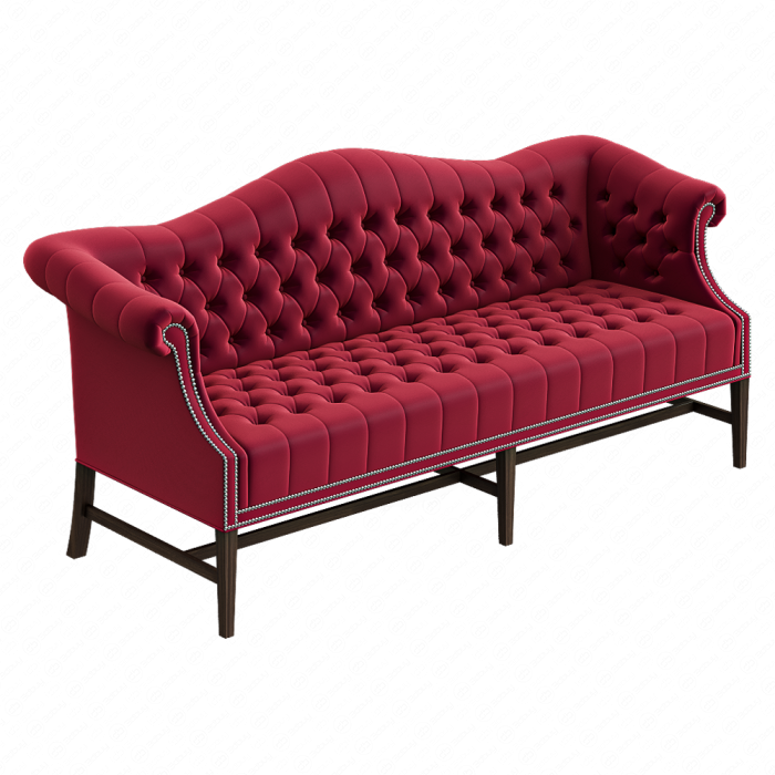 Диван Bright Chair Camelback красный Диван Bright Chair Camelback красный