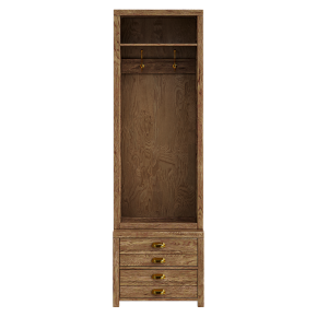 Wardrobe with a hanging rail Printmaker Moonzana