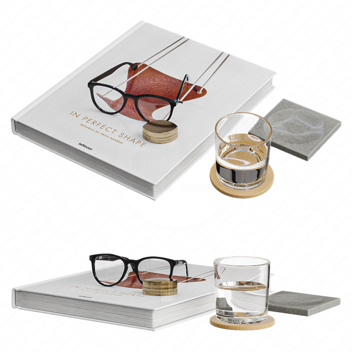 Декоративный набор с очками и книгой