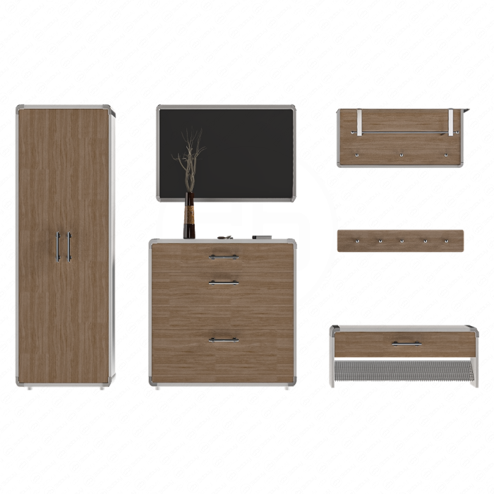 Мебель для прихожей Indra oak от Hoff