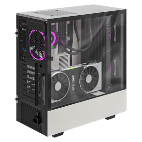 Компьютер в корпусе NZXT H510 Elite