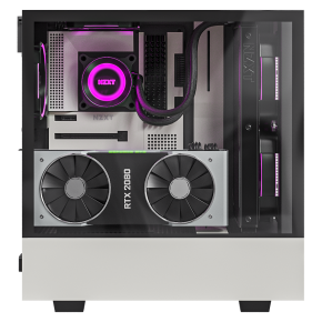 Компьютер в корпусе NZXT H510 Elite