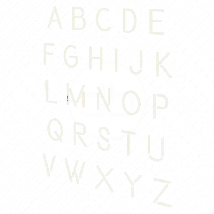 Неоновый светильник Буквы №3