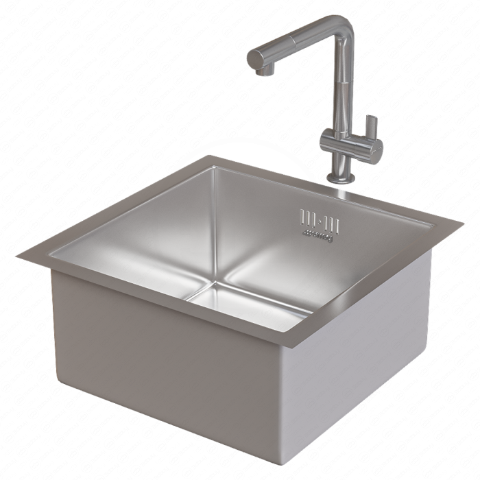 Мойка от Smeg нержавеющая матовая