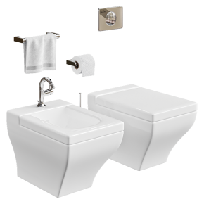 Унитаз и биде La Belle от Villeroy & Boch