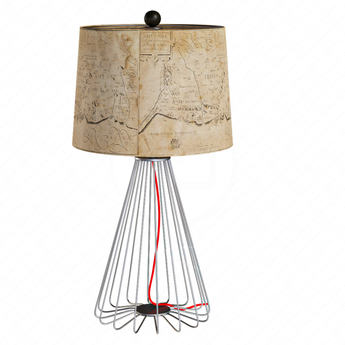 Лампа металлическая с абажуром от Lighting Front