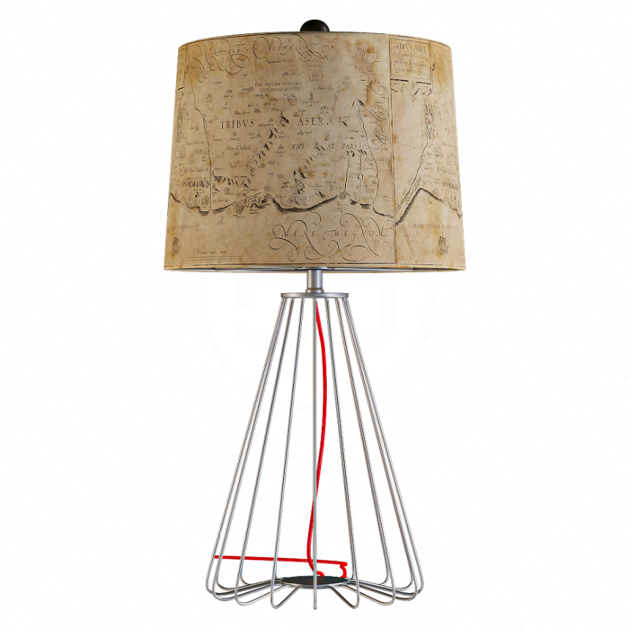 Лампа металлическая с абажуром от Lighting Front