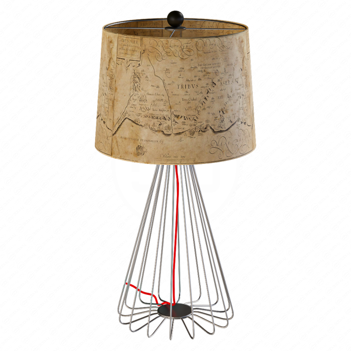 Лампа металлическая с абажуром от Lighting Front