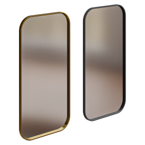 Racetrack mirror by Clear Home Design