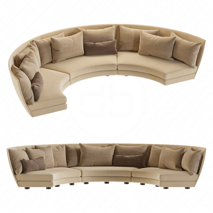 Диван Dhow от Giorgetti