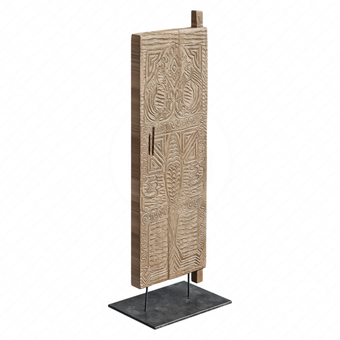 Скульптура из дерева Asmat Door от Jeffan