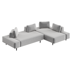 Диван угловой Mist Gray Left Sectional