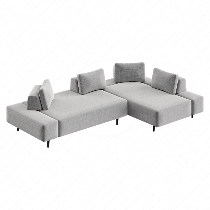 Диван угловой Mist Gray Left Sectional