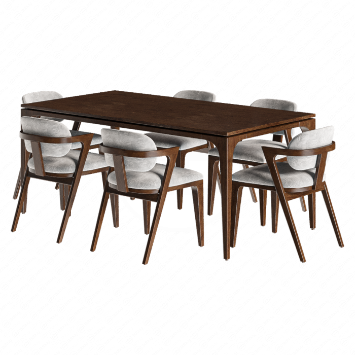 Обеденный набор от West Elm