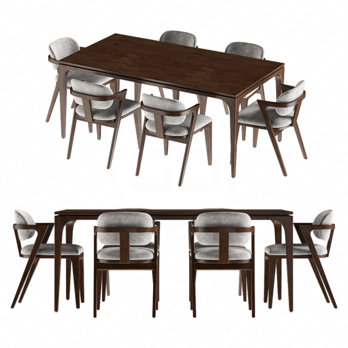 Обеденный набор от West Elm