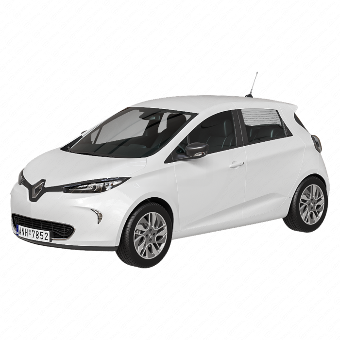 Renault Zoe 2013 белый