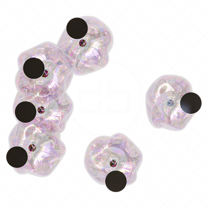 Подвесной светильник fixtures twisted glass balls