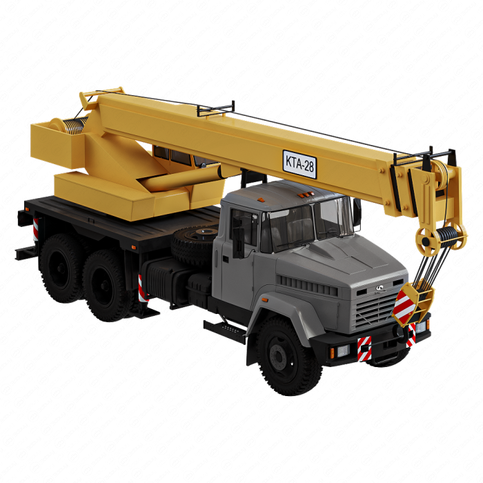 Грузовик КрАЗ 65053 КТА-28 2008