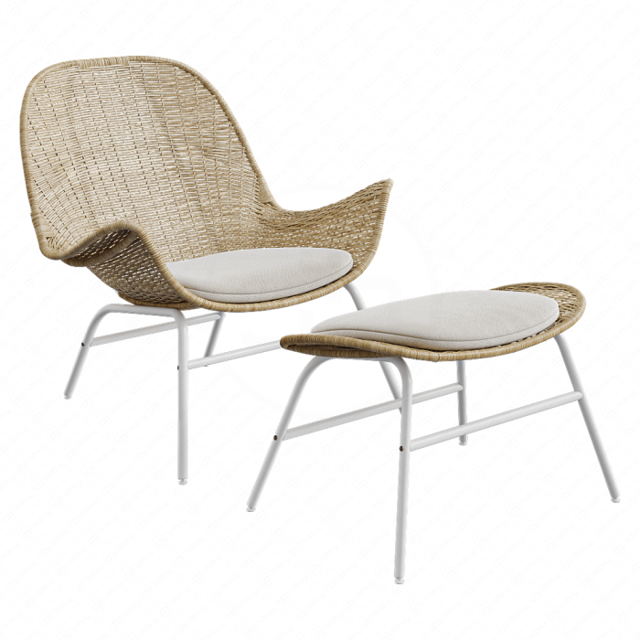 Кресло с подставкой для ног FRYKSAS от Ikea Кресло с подставкой для ног FRYKSAS от Ikea