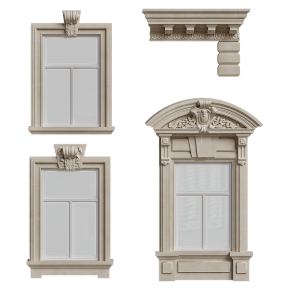 Exterior classic windows