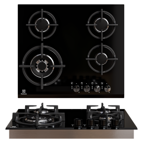 Газовая варочная панель Electrolux SlimFit Line GOG Rococo