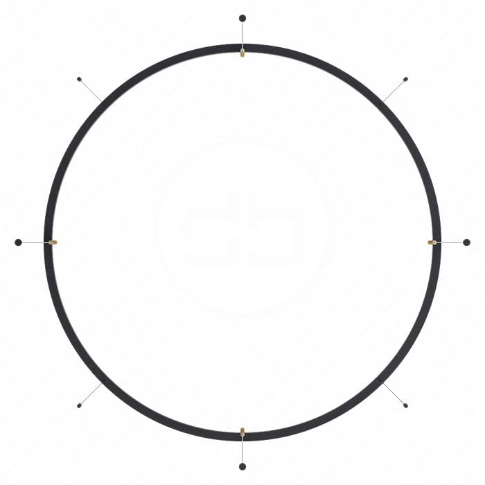 Люстра Paolo Castelli Labilis Mega Ring