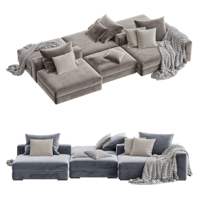 Two-sided sectional sofa Ananta