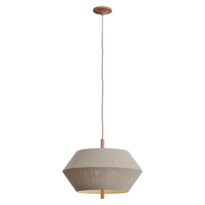 Totora woven chandelier