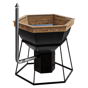 outdoor bathtub