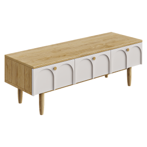 Dresser, TV stand, and Arka bedside table.