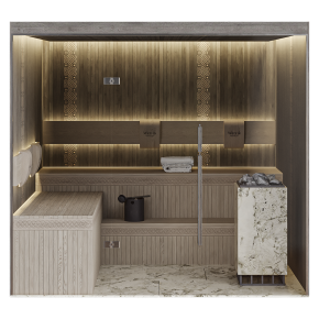 Home sauna Wervik