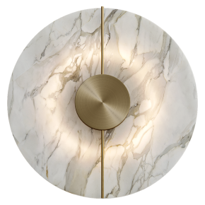 Wall-mounted light Marble Radial
