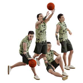 Уличный парень в спортивной одежде