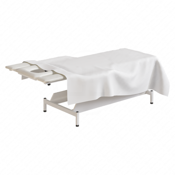 Белый стол для массажа