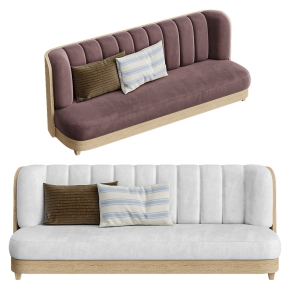 Straight sofa Brittany Restaurant