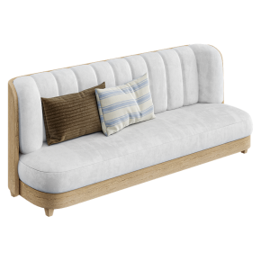 Straight sofa Brittany Restaurant