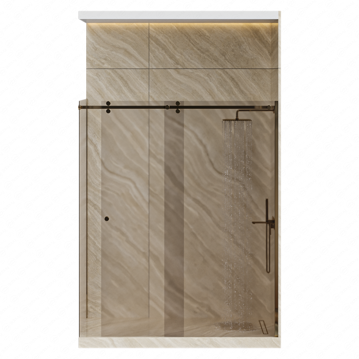 Душевая кабина с перегородкой №2