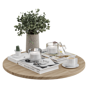 Table setting and coffee table décor