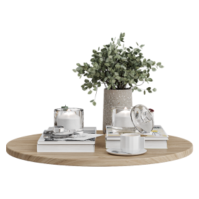 Table setting and coffee table décor