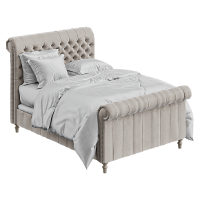 Chesterfield bed by RH