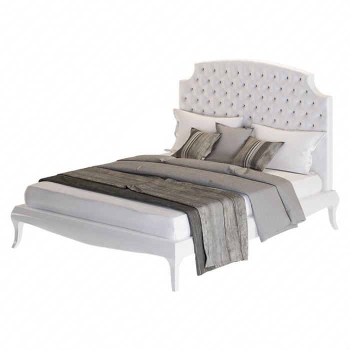 Кровать стеганая от La Ebanisteria из коллекции Nite Nite