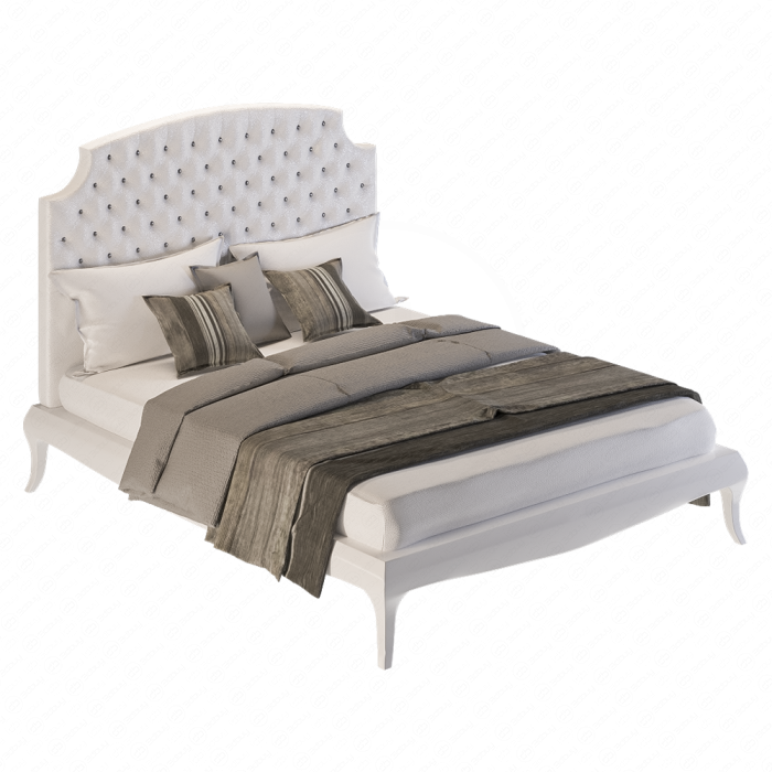 Кровать стеганая от La Ebanisteria из коллекции Nite Nite