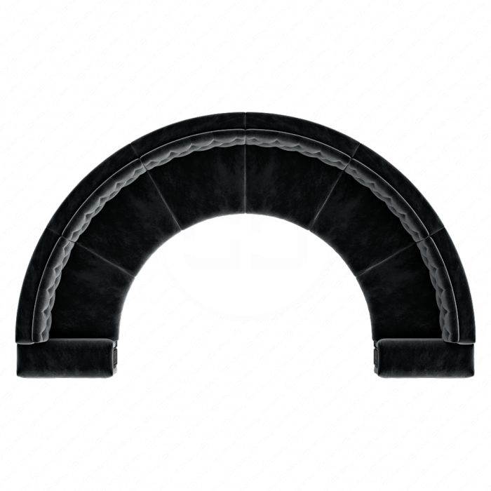 Диван угловой Half Round Seating V2 Velvet