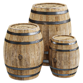 Деревянные бочки #1