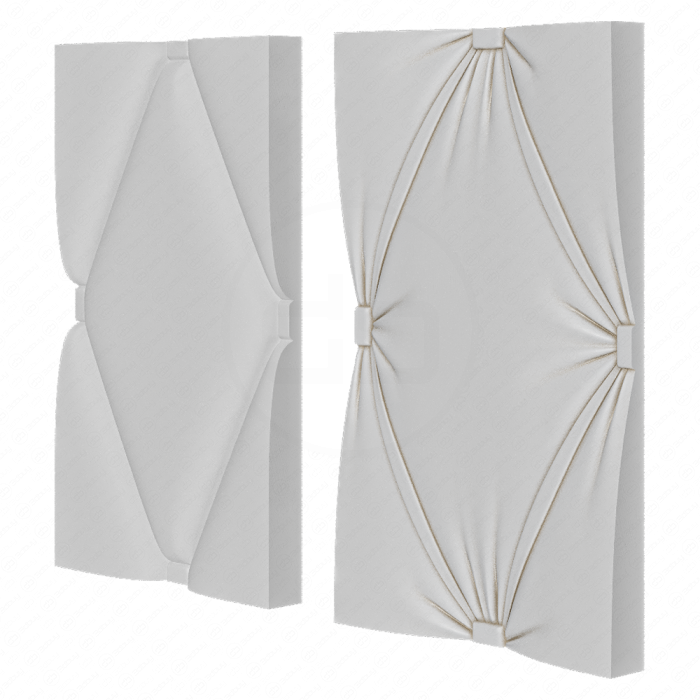 Декоративная стеновая 3D панель ПС-7